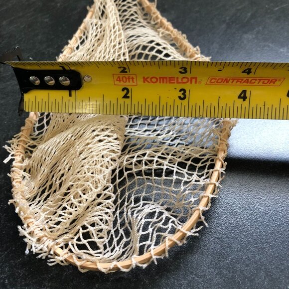 Fishing Net Christmas Tree Ornament 10" Fly Fishing Cabin Up North Decor - Picture 4 of 4